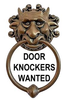 Door Knockers Wanted